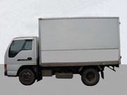 Водитель на личном грузовике
