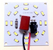 Светодиодная плата Ledintero220-72x72-10w